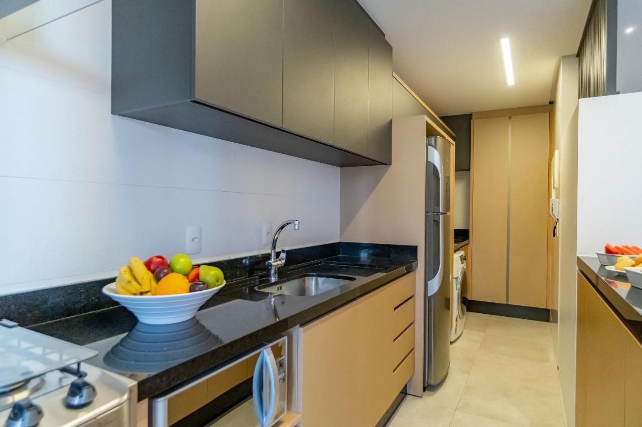 Porto Madero, Condo com Piscina e Academia - Apto 3 dorms 8 pessoas- Centro de Bombinhas Exterior foto